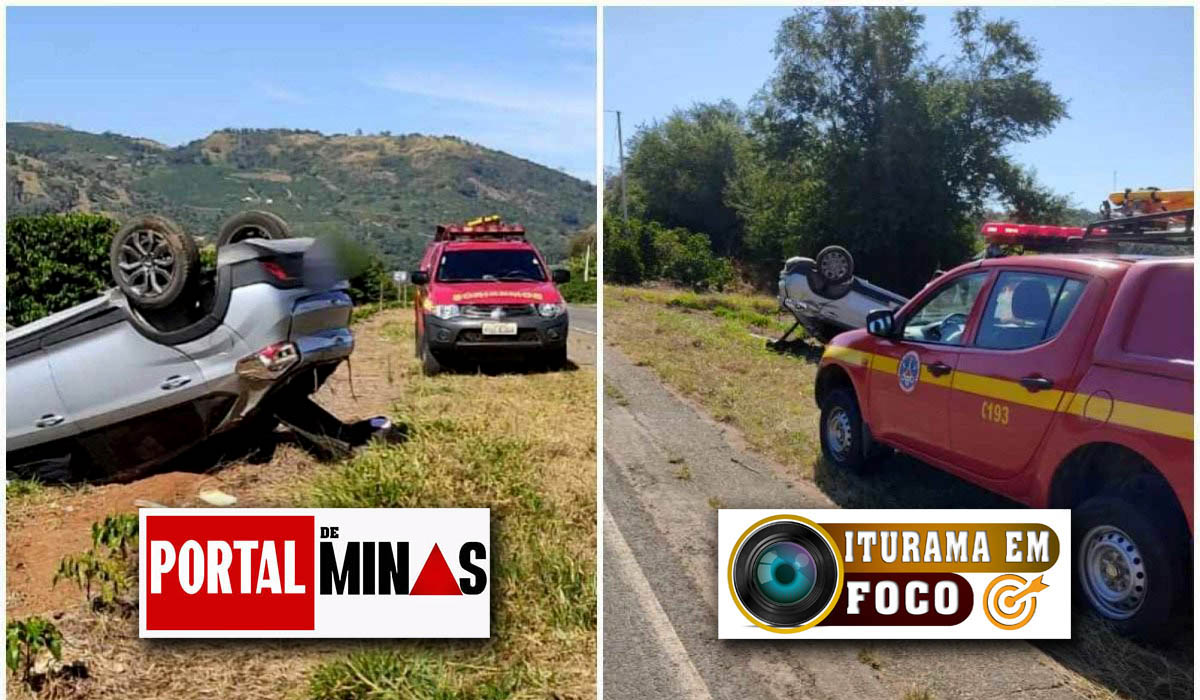 Mulher Capota Carro em Rodovia de MG
