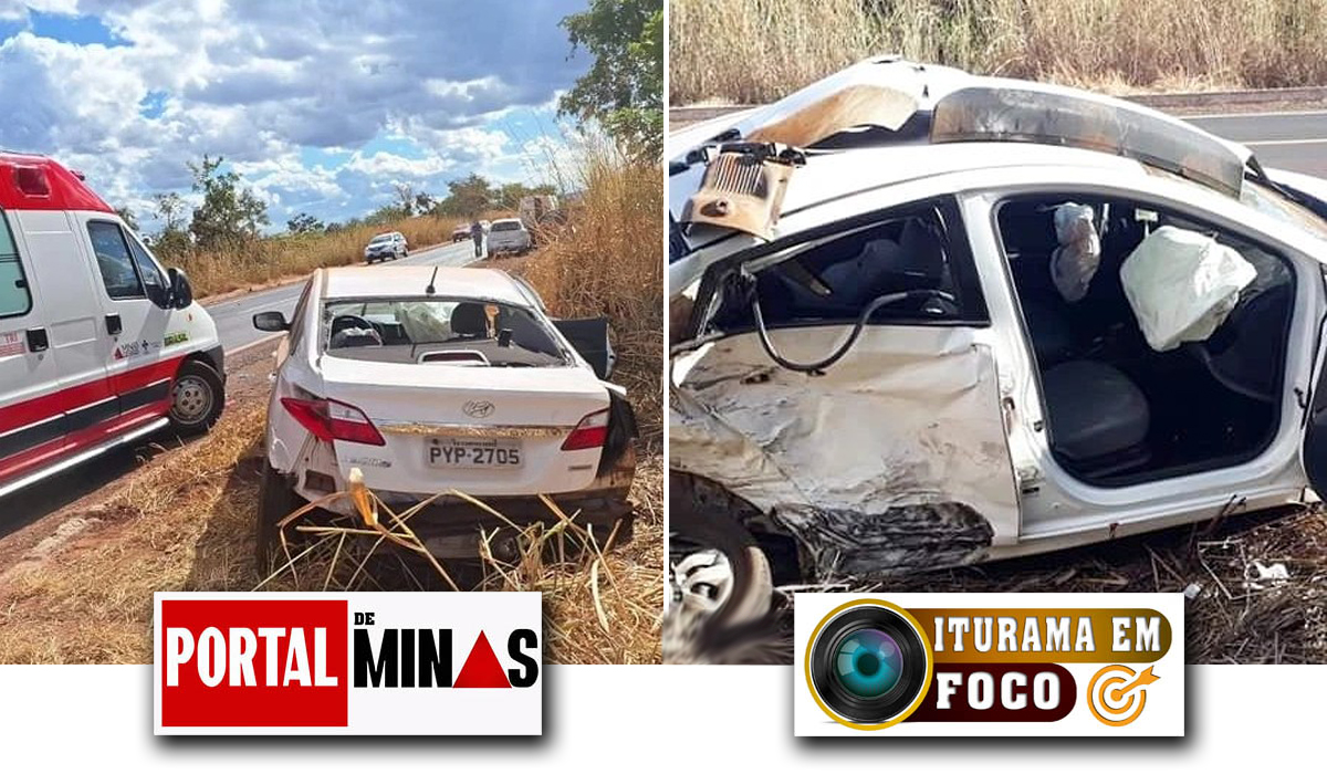 Quatro Feridos em Acidente na BR-364