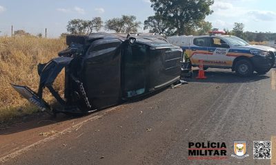 Acidente na MGC 497 Entre Iturama e Campina Verde